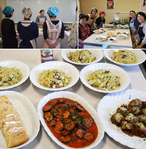 イタリア料理教室報告